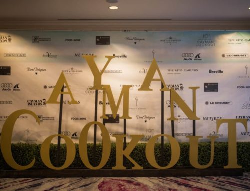 PROUD SPONSOR OF CAYMAN COOK OUT AT THE RITZ CARLTON IN THE CAYMAN ISLANDS